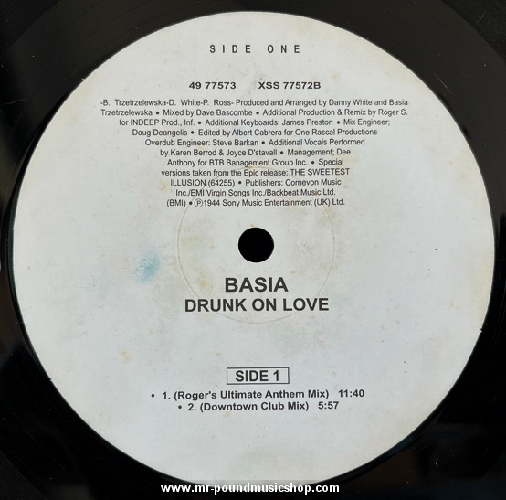 Basia - Drunk On Love