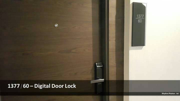 ให้เช่าคอนโด Rhythm Phahol-Ari (ริทึ่ม พหล-อารีย์) ขนาด เนื้อที่ 45.08 ตารางเมตร