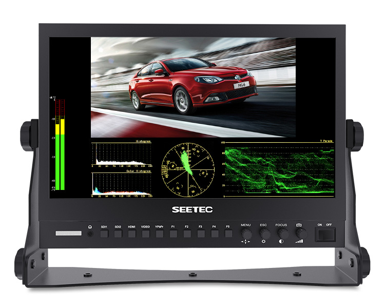 SEETEC P133-9DSW 13.3" 3G-SDI/ HDMI Production Monitor พร้อมมี Waveform Vector Scope