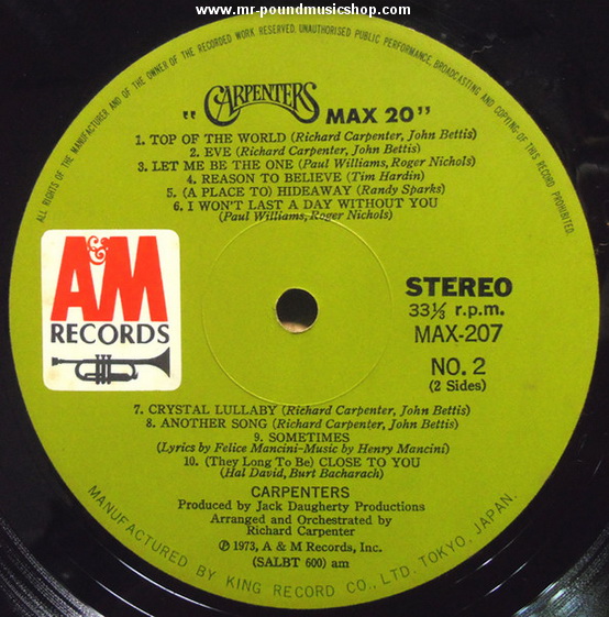 Carpenters - Super Max 20