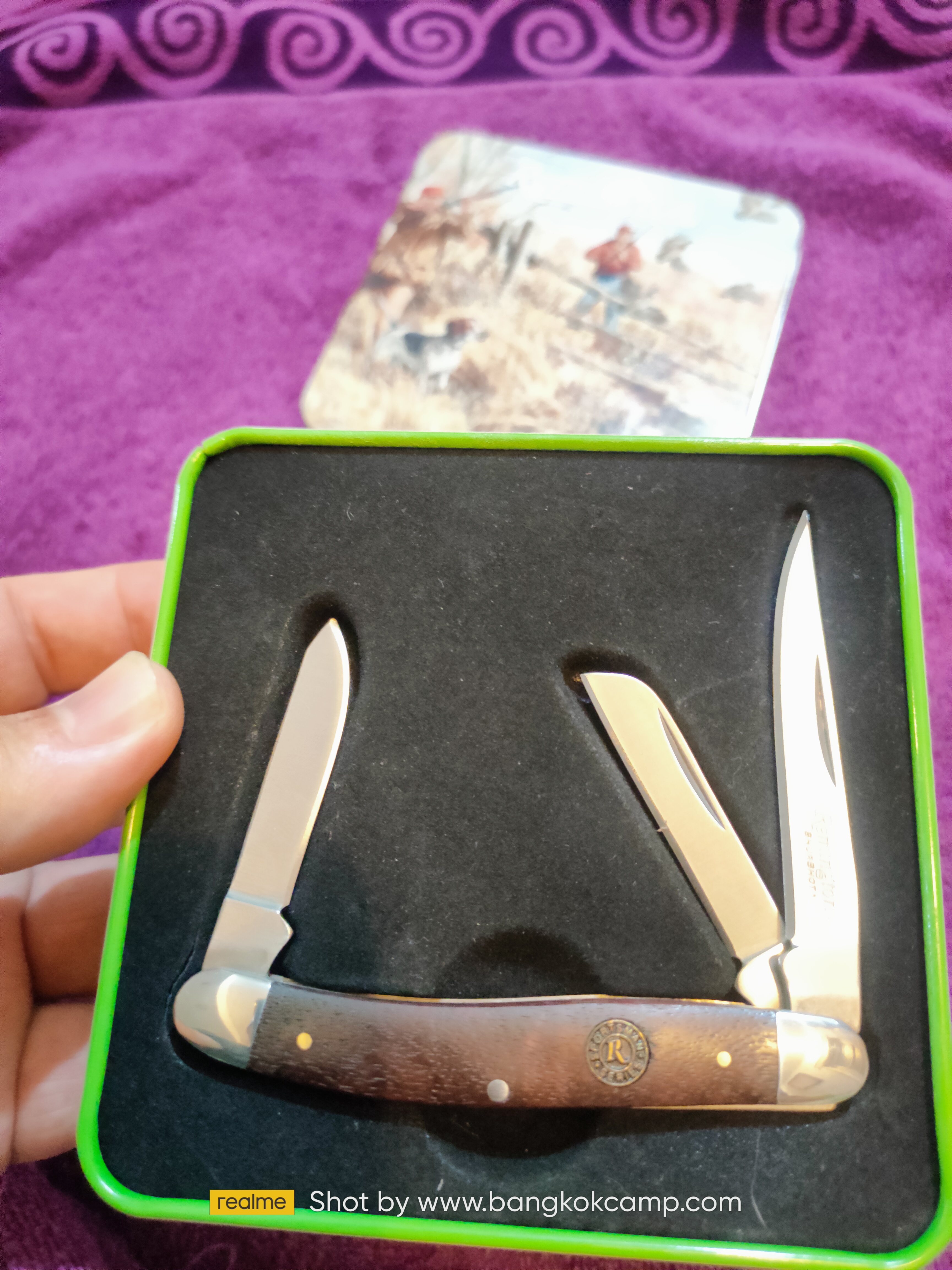 มีดพับ Remington 3ใบมีด พร้อมกล่อง ของใหม่