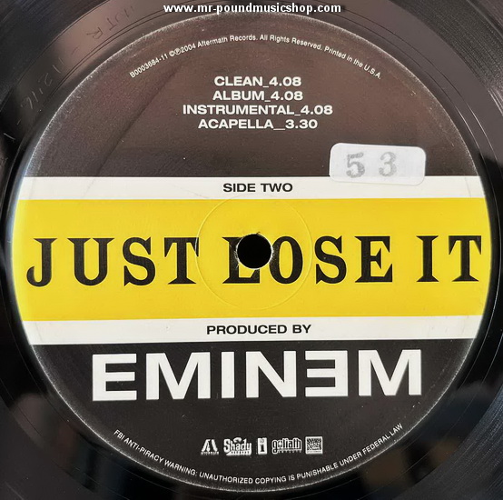 Eminem - Just Lose It