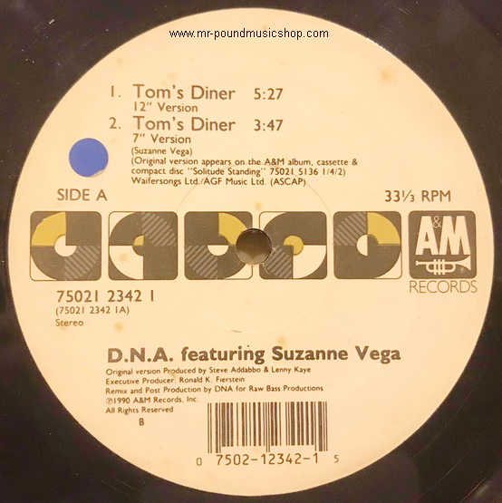 D.N.A. featuring Suzanne Vega - Tom's Diner