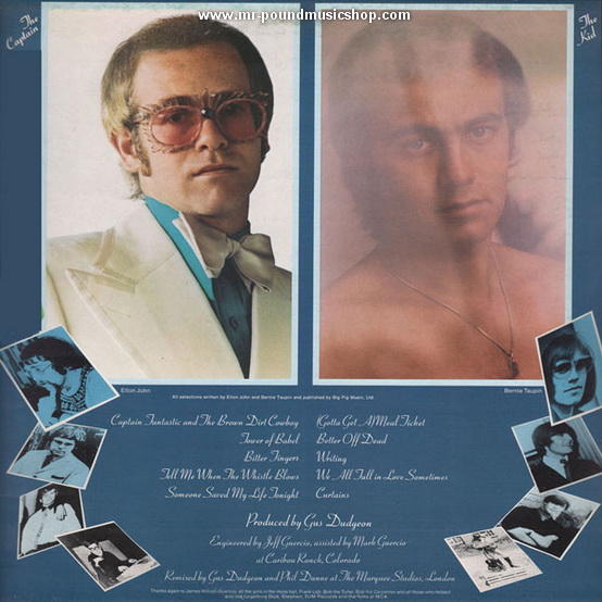 Elton John - Captain Fantastic And The Brown Dirt Cowboy