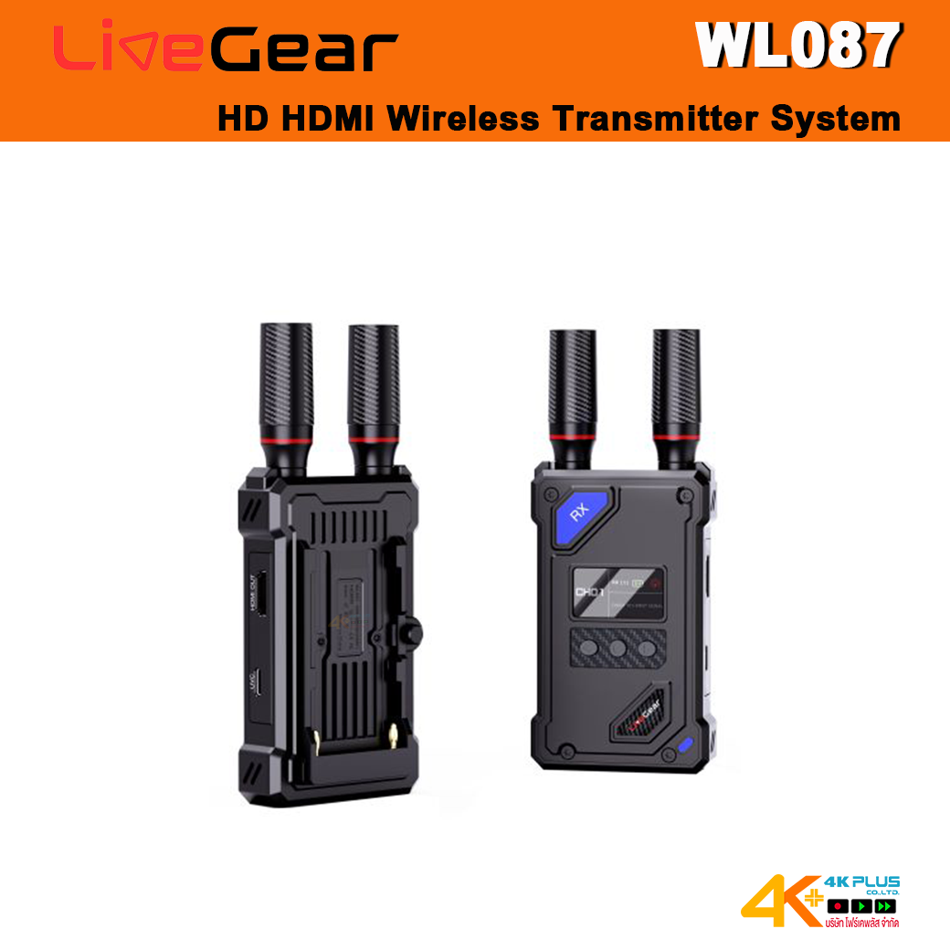 LiveGear WL087 HD HDMI Wireless Transmitter System