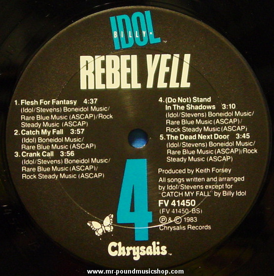 Billy Idol - Rebel Yell