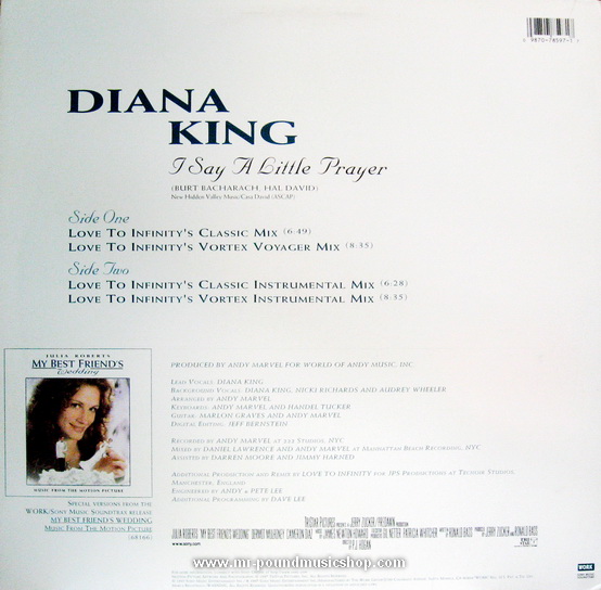 Diana King - I Say A Little Prayer (From OST. My Best Friend's Wedding)
