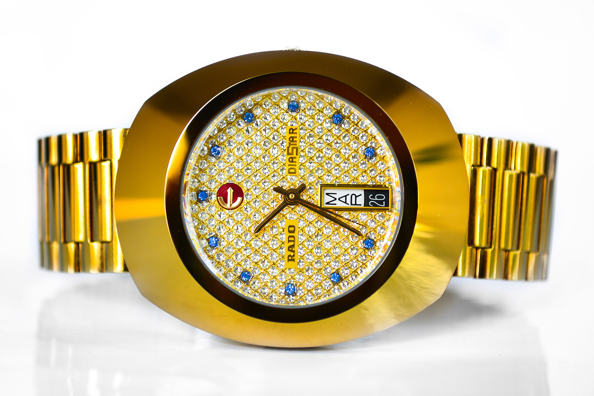 Rado Diastar เรือนทอง พลอยฟ้า รุ่นใหม่ (Sold)
