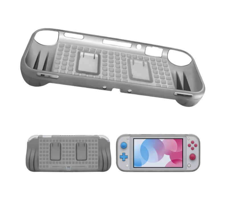 เคสยาง for Nintendo Switch Lite with 2 game card and hand grip SND-434