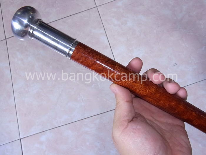 ไม้หายาก... ไม้ตะพด(ประดู่ลายเสือ) ลายสวยมาก หัวแป้น(ถอดได้)+ท้ายไททาเนียม ยาว94ซม