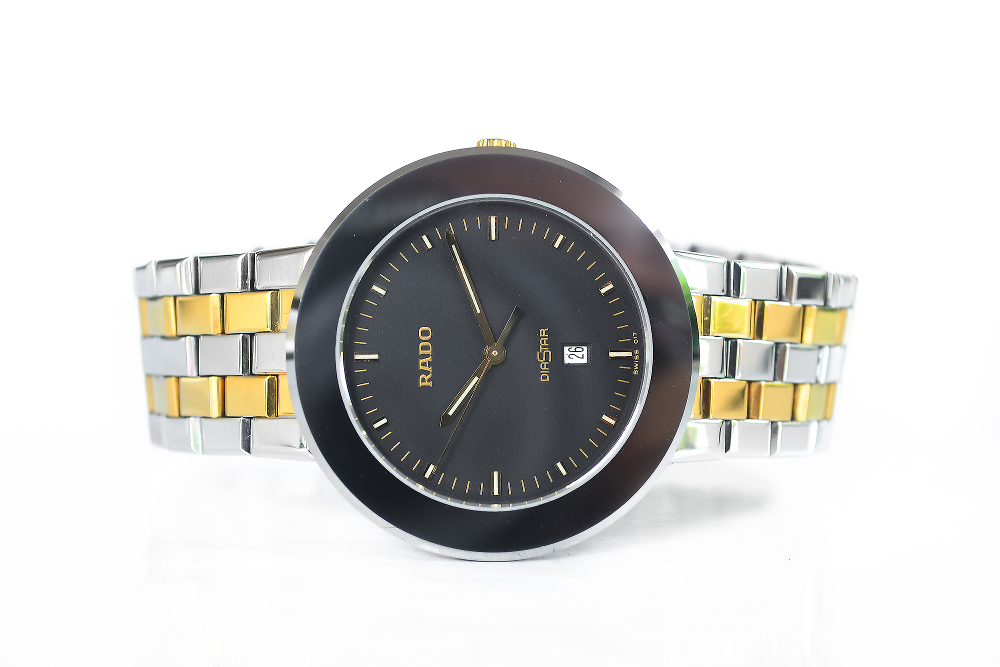 Rado Diastar 2tone หน้าดำ (Sold)