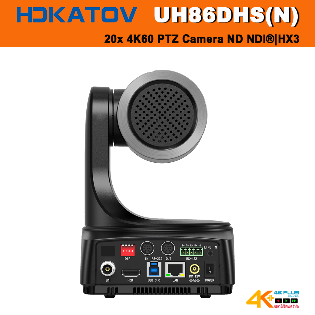 HDKATOV KT-UH86DHS(N) 20x 4K60 PTZ Camera ND NDI®|HX3