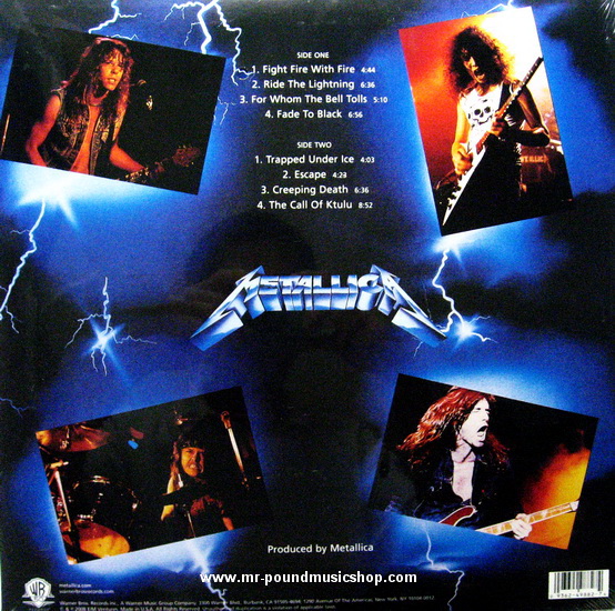 Metallica - Ride The Lightning