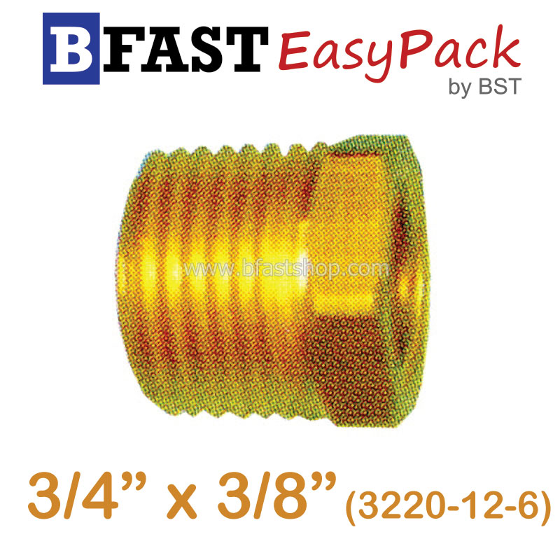ข้อลดบุชชิง (3220-12-6) 3/4" x 3/8" (1 ตัว/ถุง)