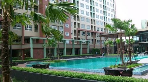 ห้เช่า คอนโด ลุมพินี เพลส รัชโยธิน Lumpini Place Ratchayothin 1 ห้องนอน พื้นที่ 30 ตร ม ตึกบี