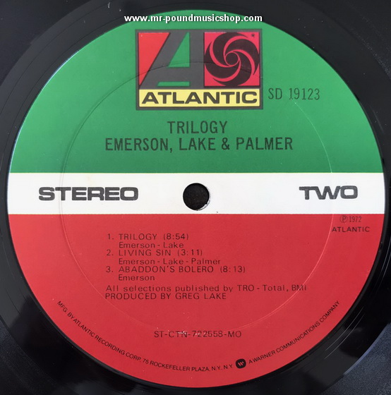 Emerson, Lake & Palmer - Trilogy