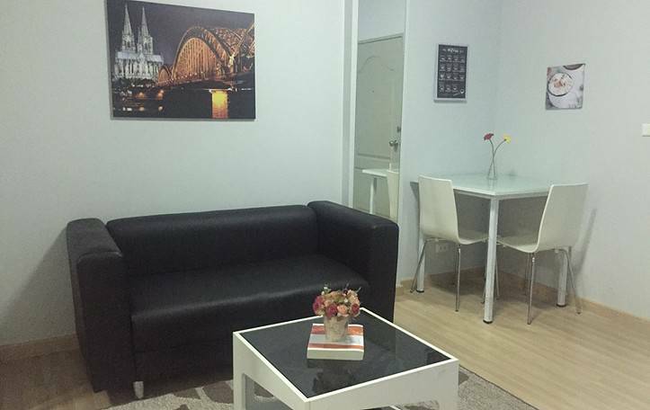 ให้เช่าคอนโด The Kith Lumlukka Klong 2 (เดอะ คิทท์ ลำลูกกา คลอง 2) ตึก C1 ชั้น 5 ขนาด 28 ตารางเมตร ระเบียงทิศเหนือ