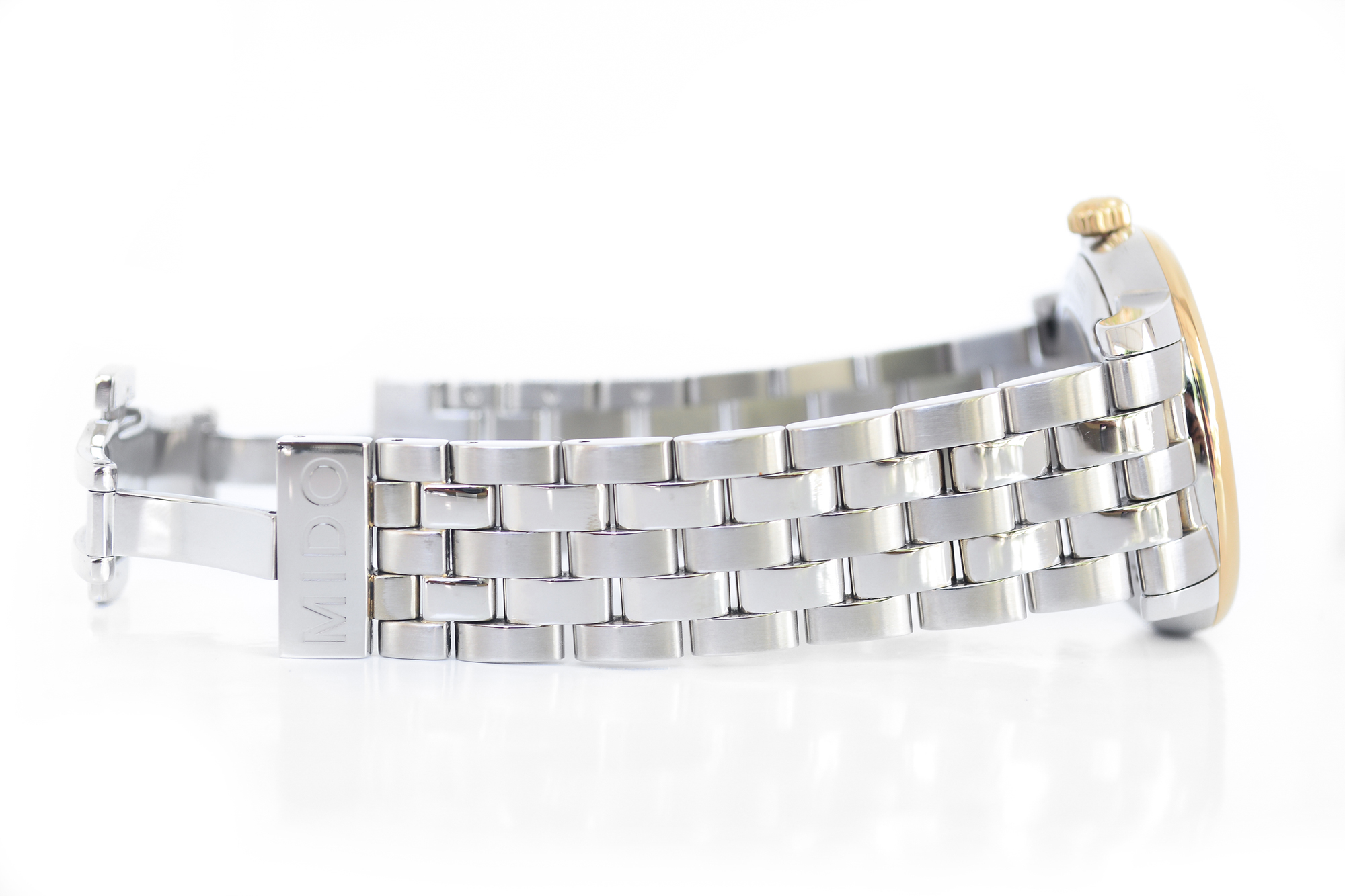 Mido Baroncelli Automatic King Size 2tone หน้าขาว หลักโรมัน