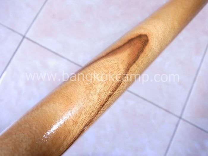 ไม้มงคลหายาก... ไม้ตะพด(มะยมป่า หรือ ตะค้ำ) หัวป้าน+ท้ายไททาเนียม ยาว99ซม