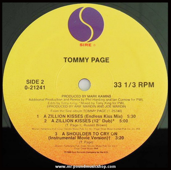 Tommy Page - A Zillion Kisses
