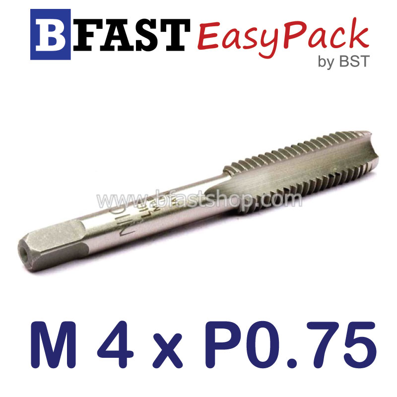 ดอกต๊าปเกลียว M4 x P0.75 (3 ดอก/กล่อง)