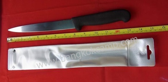 มีด Victorinox ใบมีดยาว20ซม. Made in Switzerland ใหม่ แท้ (5.3703.20) FLEXIBLE