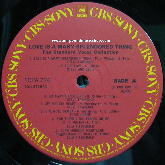 Various Artists - Love is A Many-Splendored Thing