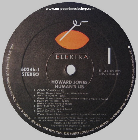 Howard Jones - Human's Lib