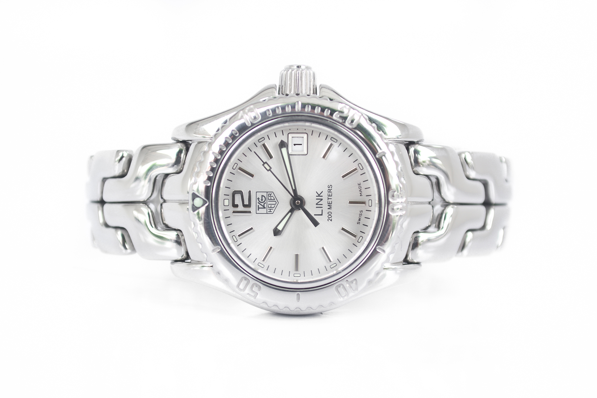 Tag Heuer Link Lady Size Silver Quartz