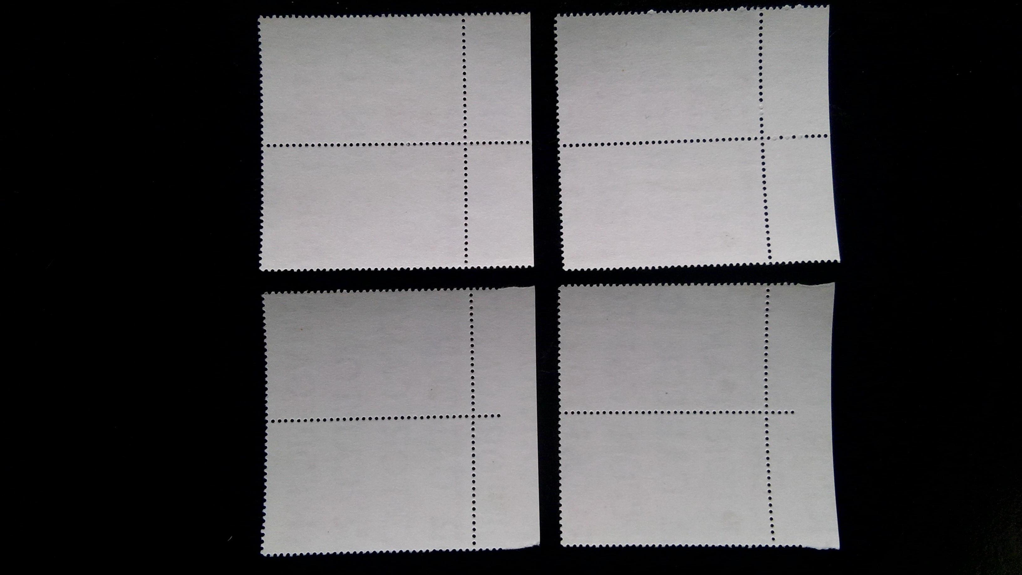 แสตมป์ ชุดครบรอบ 25 ปี การบินไทย ปี 2528 - บล็อค 2