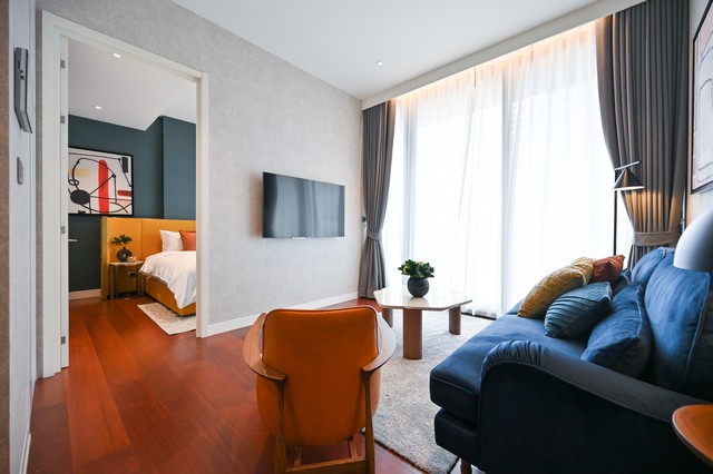 ให้เช่าคอนโด KHUN by YOO inspired by Starck (คุณ บาย ยู อินสไปร์ บาย สตาร์ค) 1 ห้องนอน 1 ห้องน้ำ ชั้น 8 ขนาด 49 ตรม ห้องตกแต่งใหม่พร้อมเข้าอยู่ ราคา 60,000 บาท