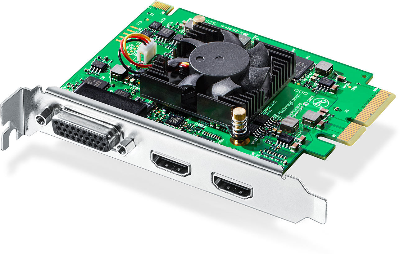 Intensity Pro 4K capture and playback SD/HD HDMI & YUV, S-Video and NTSC/PAL