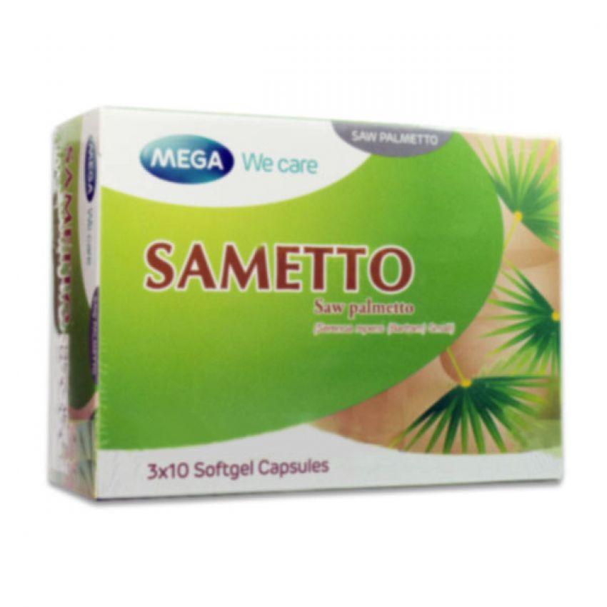 Mega We Care Sametto 30 Softgel Capsules