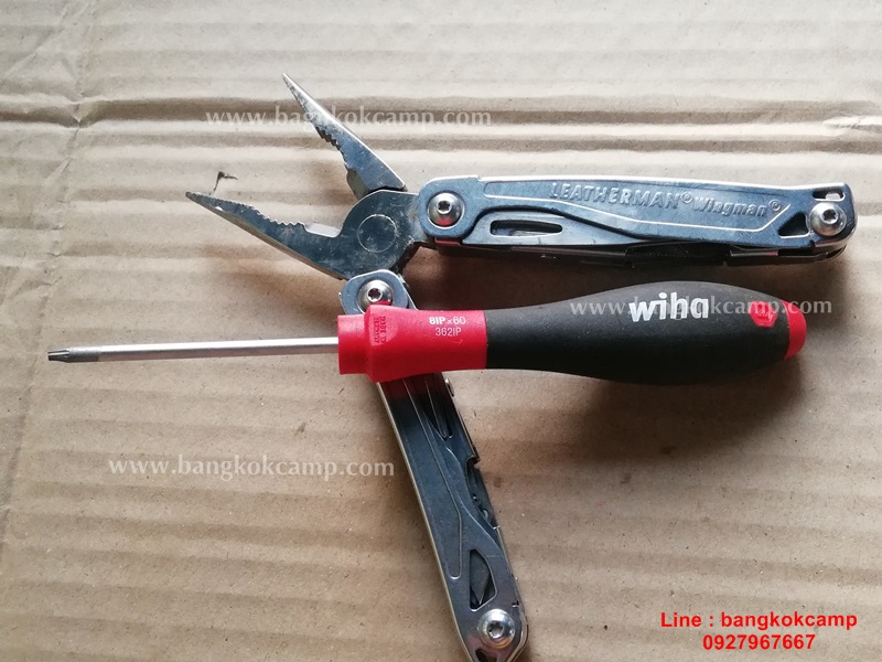 ไขควงดาวแฉก เยอรมัน Wiha .SoftFinish .. 8IPx60....(362IP)..Made in Germany...ใหม่ แท้ ใช้กับคีมเอนกประสงค์ Leatherman