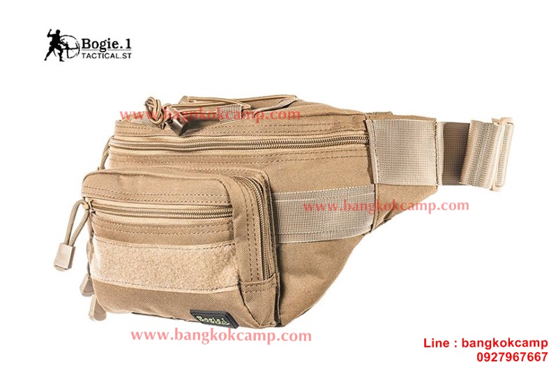 กระเป๋าสะพายหน้า-ใช้คาดเอว Bogie.1 (สีทราย)