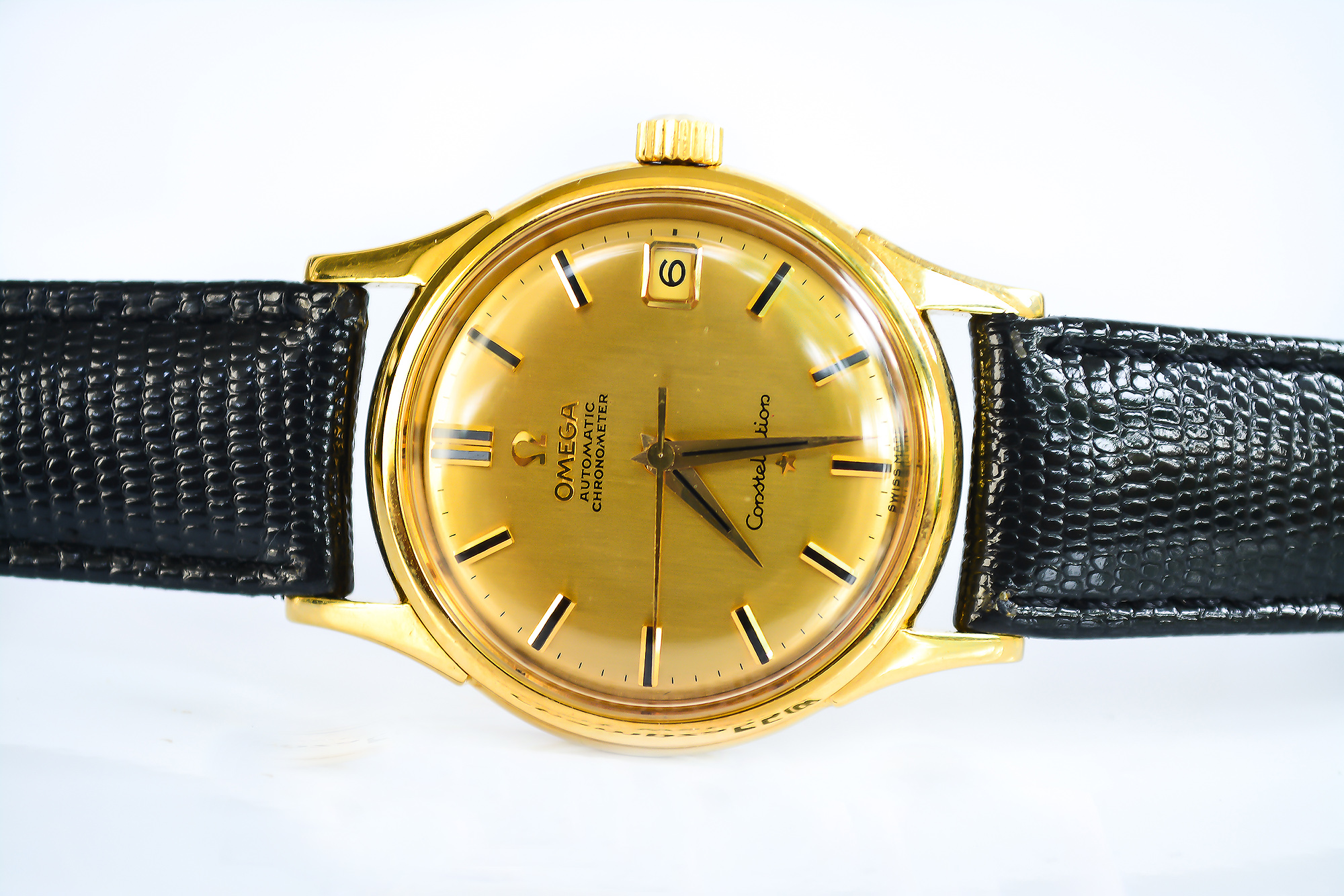 Omega Constellation หอดูดาว ขานก ทองคำ 18k