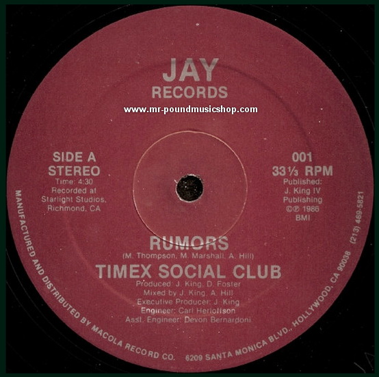 Timex Social Club - Rumors