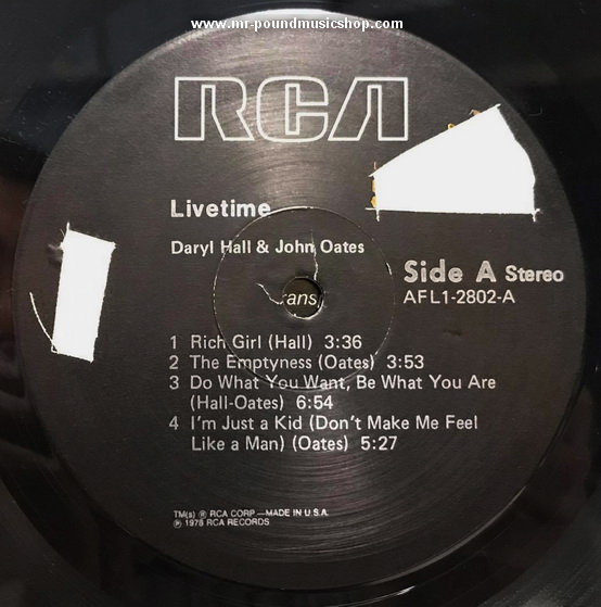 Daryl Hall & John Oates - Livetime