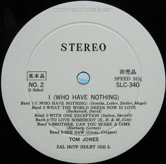 Tom Jones - I (Who Have Nothing)
