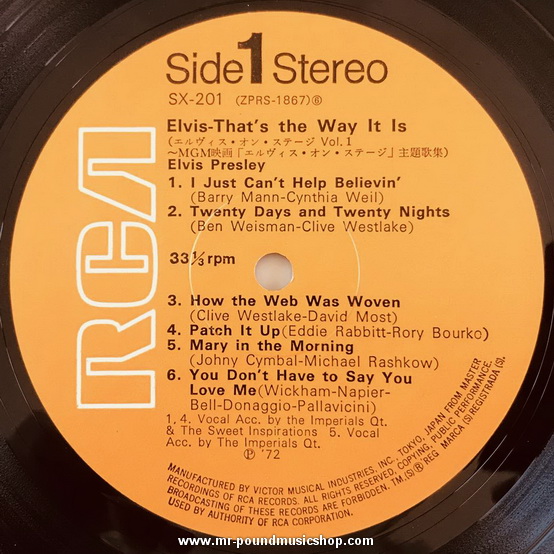 Elvis Presley - That's The Way It Is