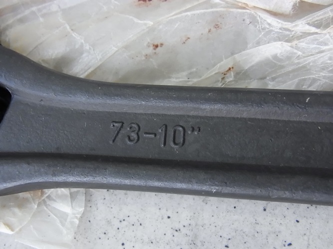 ประแจเลื่อน DOWIDAT 10นิ้ว MADE IN GERMANY มาพร้อมซองเดิม ที่ซองพิมพ์ W.-Germany , ใต้ตัวพิพม์สีขาว มีตัวนูน GERMANY ใหม่เก่าเก็บ