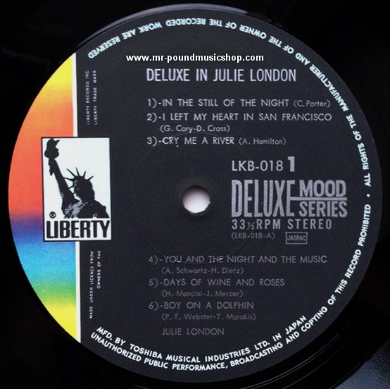 Julie London - Deluxe in Julie London