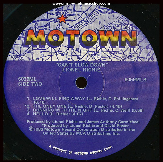 Lionel Richie - Can't Slow Down