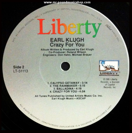 Earl Klugh - Crazy For You