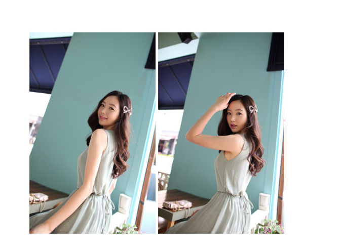 MAXI DRESS ชุดเดรสยาวผ้าชีฟอง โทนสีเขียว แฟชั่นใส่เที่ยว ใส่ทำงาน สวยน่ารักมากๆ