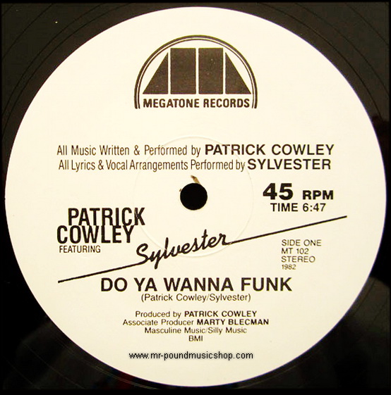 Patrick Cowley Featuring Sylvester - Do Ya Wanna Funk