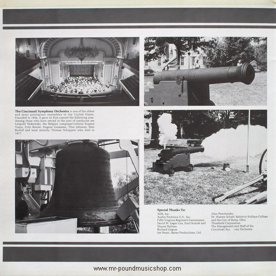 Erich Kunzel with Cincinnati Symphony Orchestra - Tchaikovsky / 1812 / Capriccio Italien / "Cossack Dance" from Mazeppa