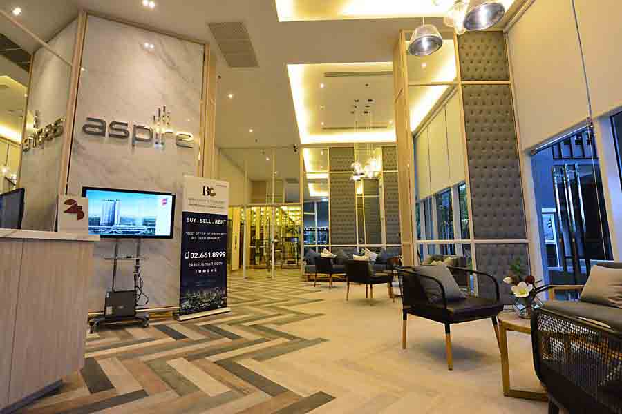 ขายคอนโด Aspire Erawan (แอสปาย เอราวัณ) 2 ห้องนอน 2 ห้องน้ำ 47 ตรม. เป็นห้องมุม