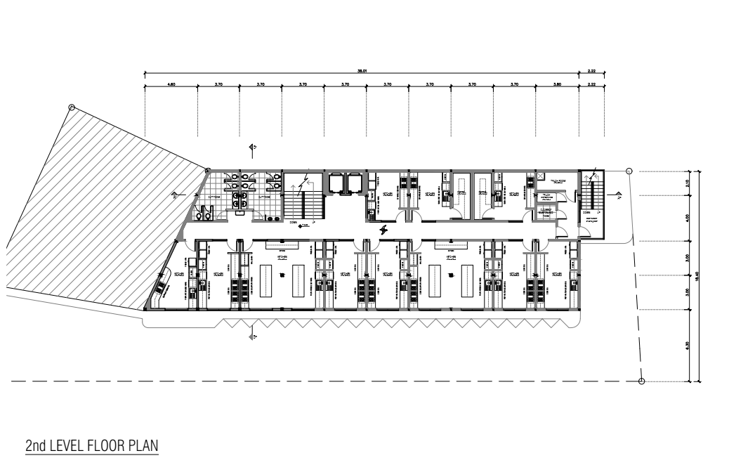 ให้เช่าตึกอาคารพาณิชย์ 10 คูหา (***ไม่แบ่งเช่า***) พร้อมถนนส่วนตัว ตั้งอยู่บนที่ดินขนาด 221 ตารางวา สุขุมวิท ซอย 22