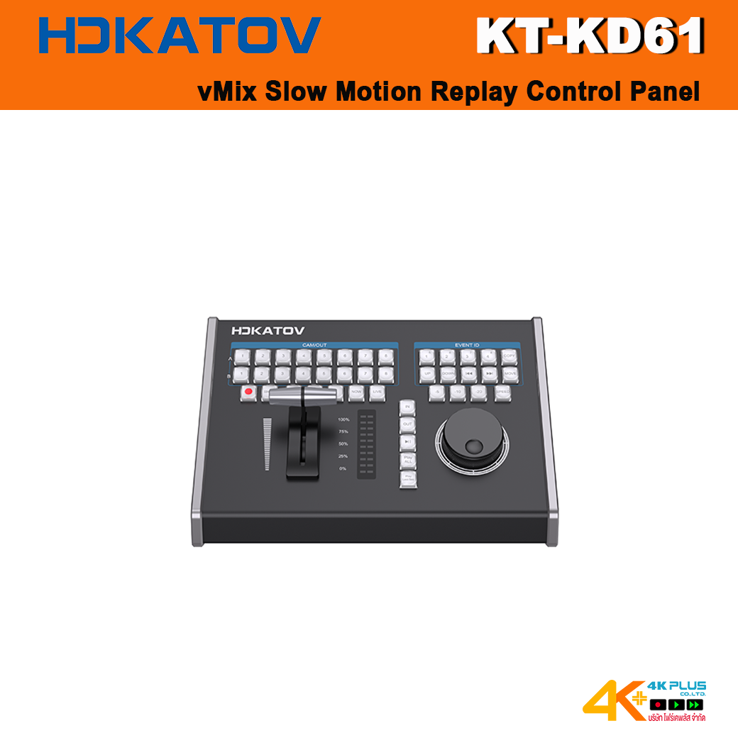 HDKATO KD61 vMix Slow Motion Replay Control Panel